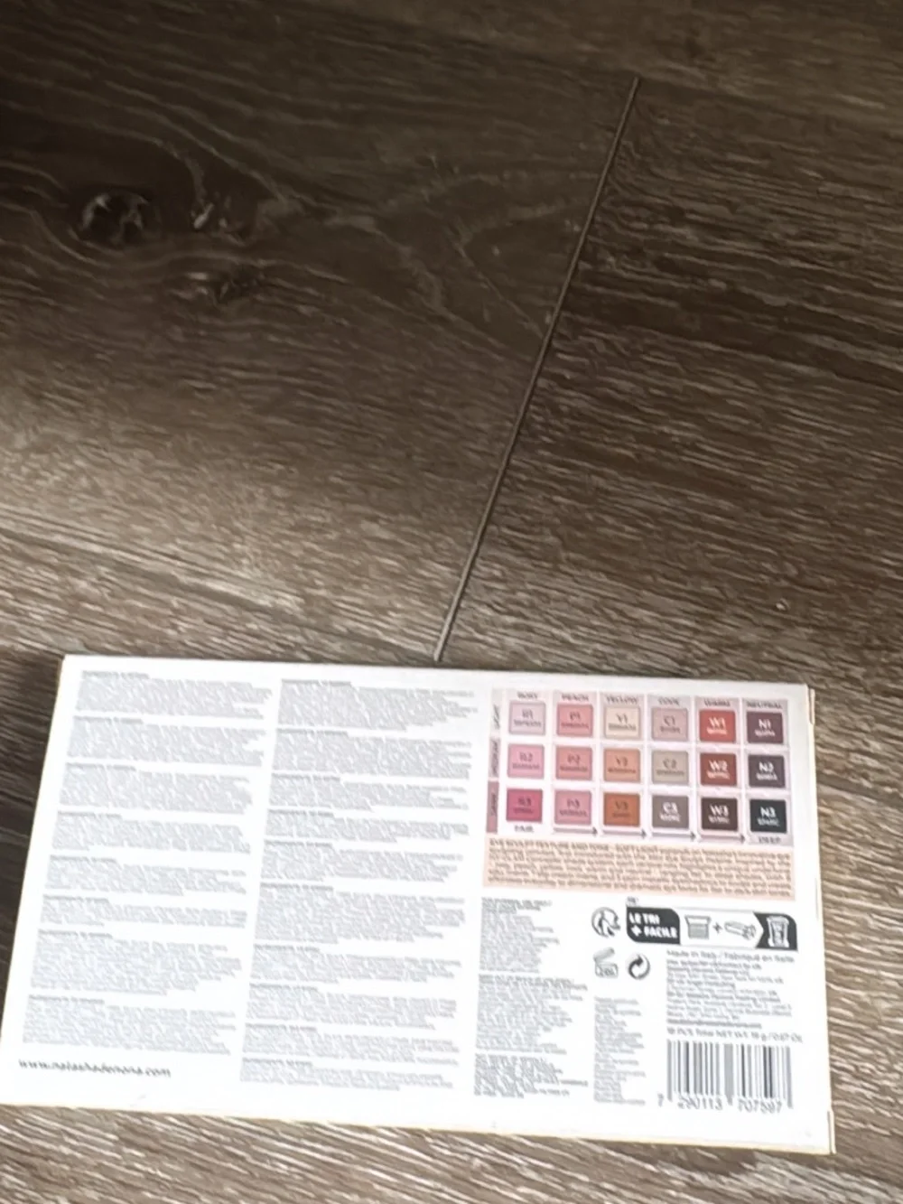 Natasha Denona Eye Sculpt Texture & Tone Palette